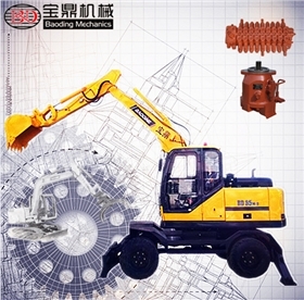 寶鼎BD95-9輪式挖掘機 市場價格指導與產品特點全面解析